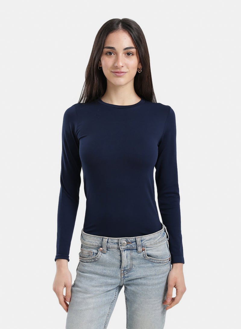 Carina Microfiber Long Sleeve Top - Image 1